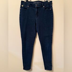 Yoga Jeans Women's Dark Blue High Waist Jeans